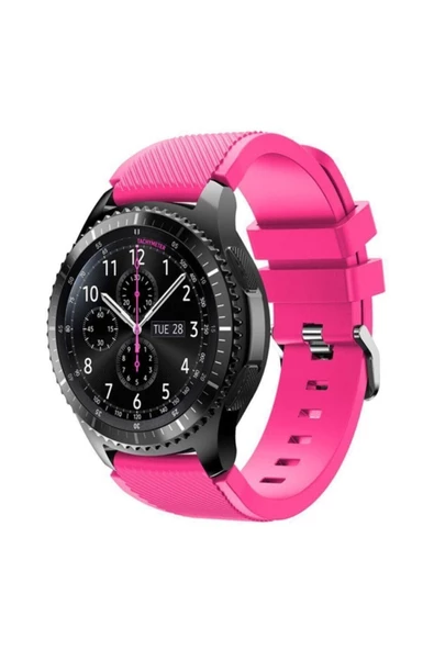 Apple Iwatcs 42mm 44mm Silikon Kordon Pembe