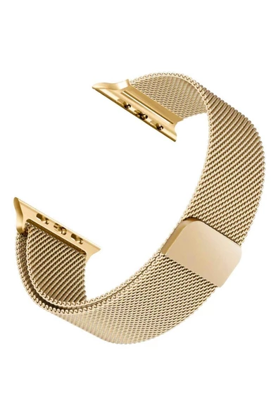 Apple Watch 4 44mm Milanese Loop Version 3 Kordon Altın