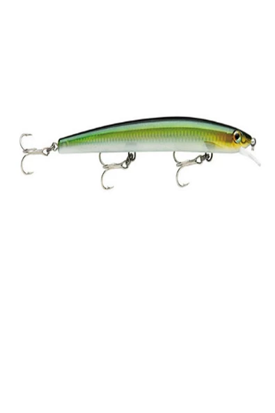 13cm 15gr Rapala Suni Yem Balık Yeşil Siyah Sırt 005