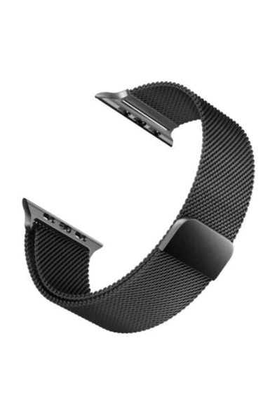 Apple Watch 4 38mm Milanese Loop Kordon Siyah