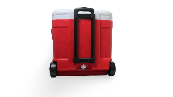 ICEPEAK ICECUBE 55LT TEKERLEKLİ BUZLUK KIRMIZI - 3