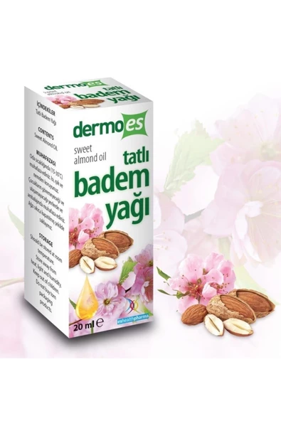 Dermoes Tatlı Badem Yağı 20 ml