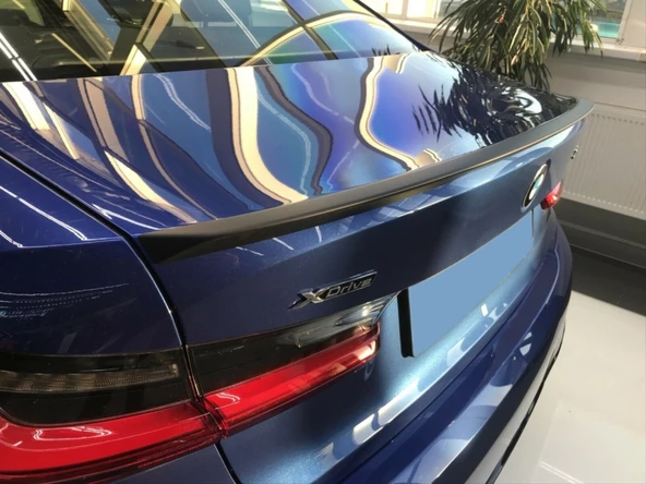 3 SERISI IÇIN UYUMLU G20 2018+ HYBRID INCE TIP SPOILER - 1
