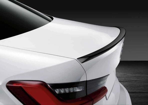 3 SERISI IÇIN UYUMLU G20 2018+ HYBRID INCE TIP SPOILER - 6