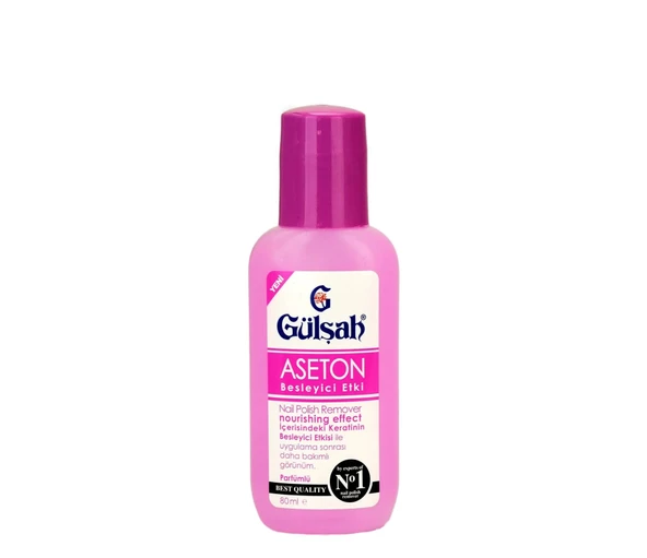 GÜLŞAH BESLEYİCİ ASETON PEMBE 75 ML