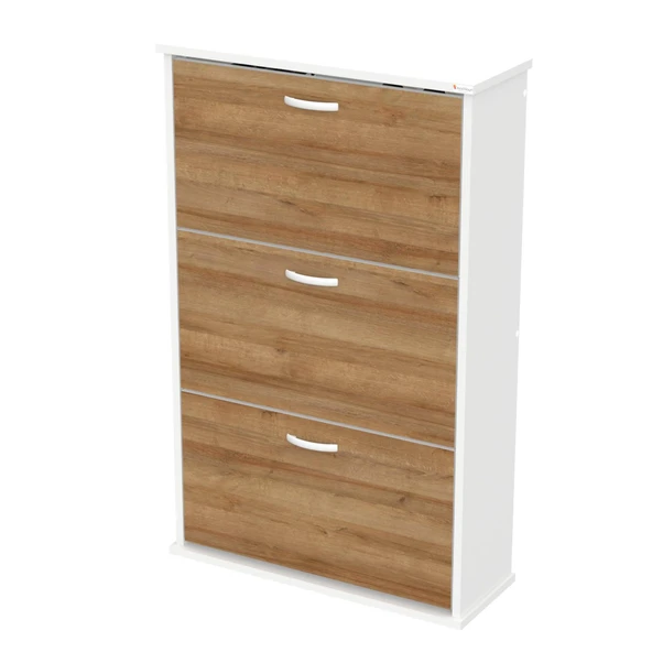 Modilayn VARBİ Asma Antre Hol 72 x 115 x 26 cm’ lik 3 Düşer Kapak 6 Göz Bölmeli Ayakkabılık - Resim 8