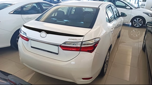 COROLLA 2014-2018 IÇIN UYUMLU WING SPOILER (PARLAK SIYAH) - 4