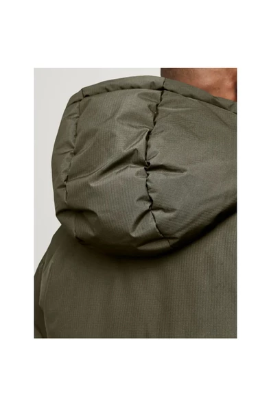Jack Jones Erkek Jjworld Yeşil Puffer Mont 12259850Y - 3