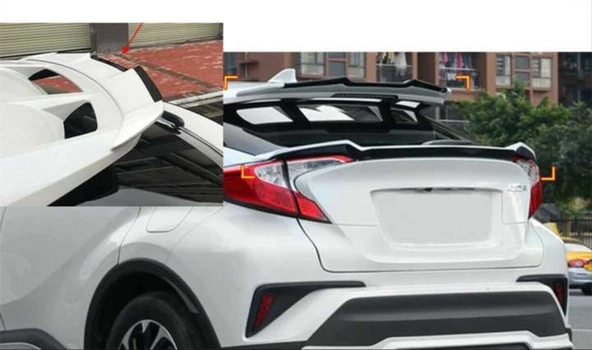 C-HR 2016-2019 IÇIN UYUMLU CAM ÜSTÜ SPOILER - 3