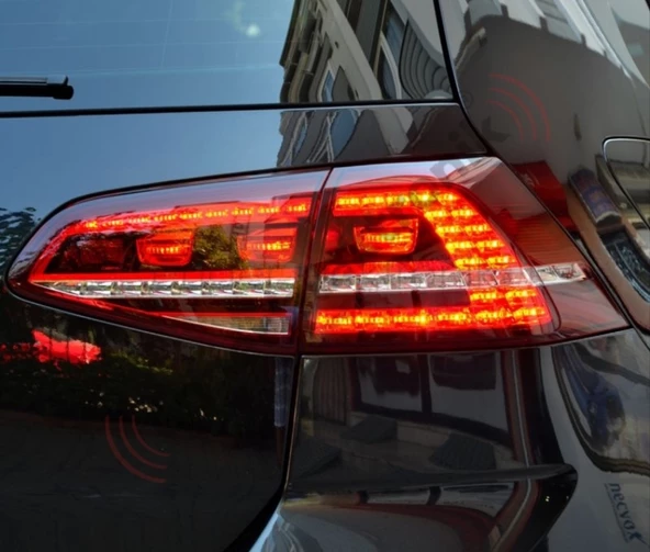 GOLF 7 MK7 2012-2018 IÇIN UYUMLU LED STOP 7 HIGHLINE GORUNUMLU - 2