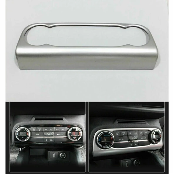 FOCUS IÇIN UYUMLU 2019+ KLIMA PANEL KAPLAMA SILVER (ABS) - 5