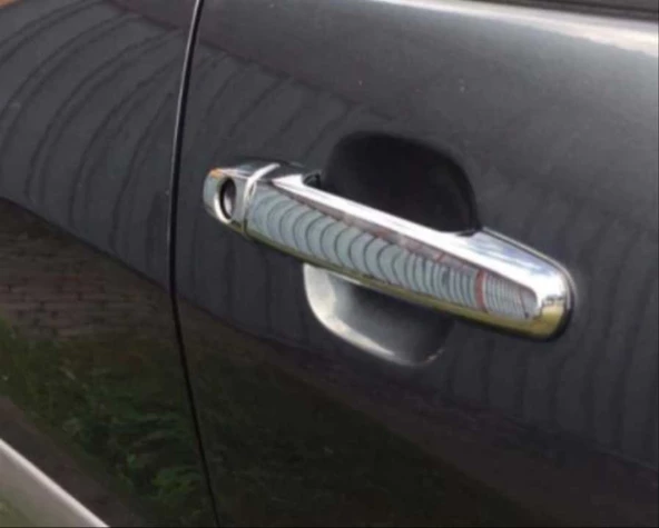 HILUX VIGO 2012-2015 IÇIN UYUMLU KAPI KOLU KAPLAMA KROM - 3