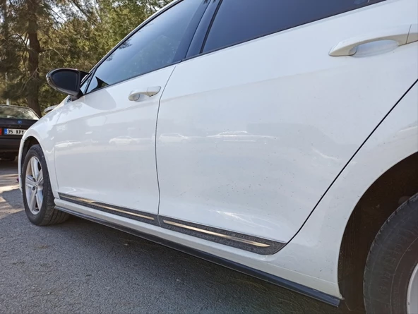 GOLF 7 - 7.5 2013-2020 IÇIN UYUMLU KAPI ÇITASI NIKELAJ - 5