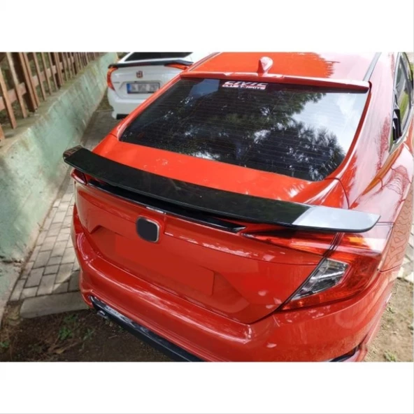 CIVIC FC5 2016-2020 IÇIN UYUMLU TURBO SPOILER ISIKSIZ (BOYASIZ)