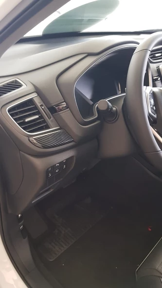 CR-V 2017+ IÇIN UYUMLU  KARBON GOGUSLUK KAPLAMA 2 PARCA - 3