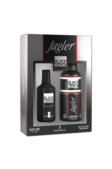 Jagler Black Magic Erkek Parfüm Seti EDT 75 ML + Deodorant 150 ML