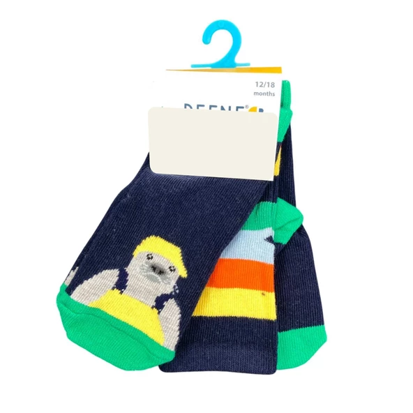 Defne Baby 3lü Bebek Çorabı E021-22