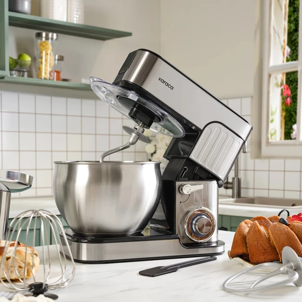 Karaca Inoxchef Pro Hamur Yoğurma Makinesi 1300W 7L - 5