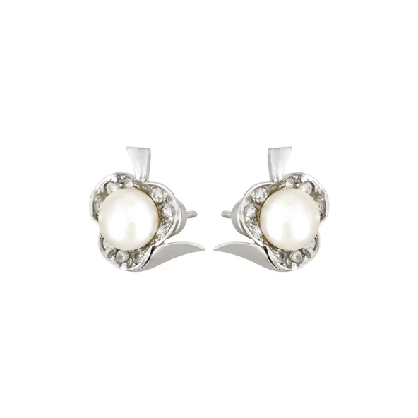 Altın İnci Küpe T007593 ürün görseli 1