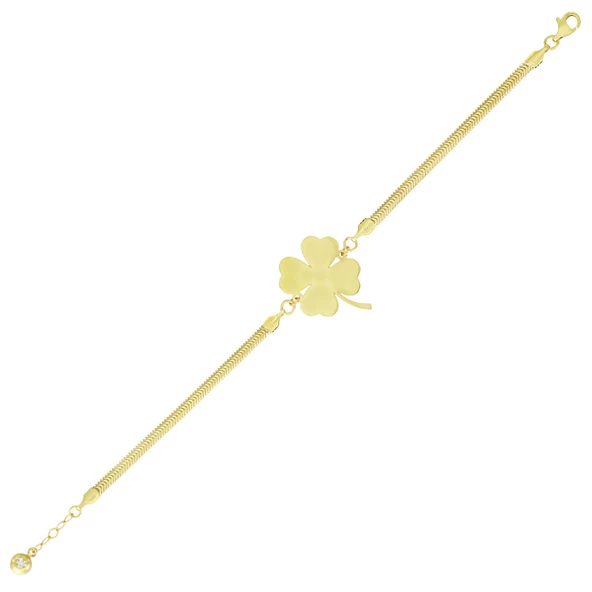 Altın Yonca Bileklik T073528 ürün görseli 1