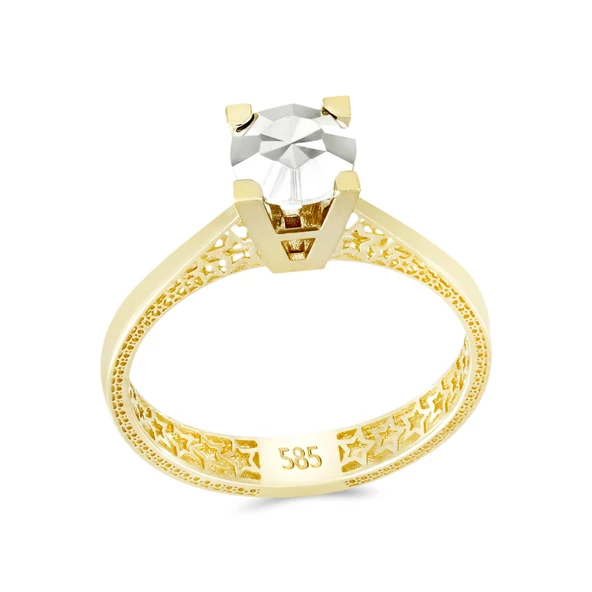 Altın Tektaş Yüzük T073939 ürün görseli 1