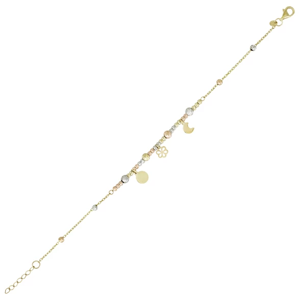 Altın Çiçek Bileklik T073534 ürün görseli 1