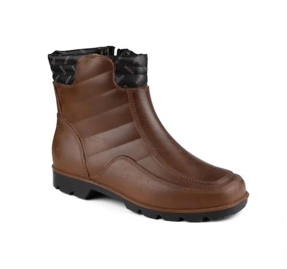 GEZER ÇİZME BOT İŞ AYAKKABISI KAHVE NO:45