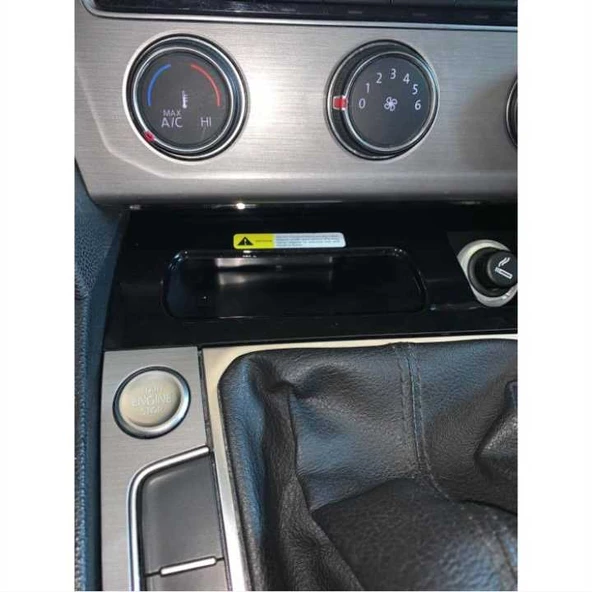 PASSAT 2015+ IÇIN UYUMLU  B8 KABLOSUZ SARJ STANDI - 2