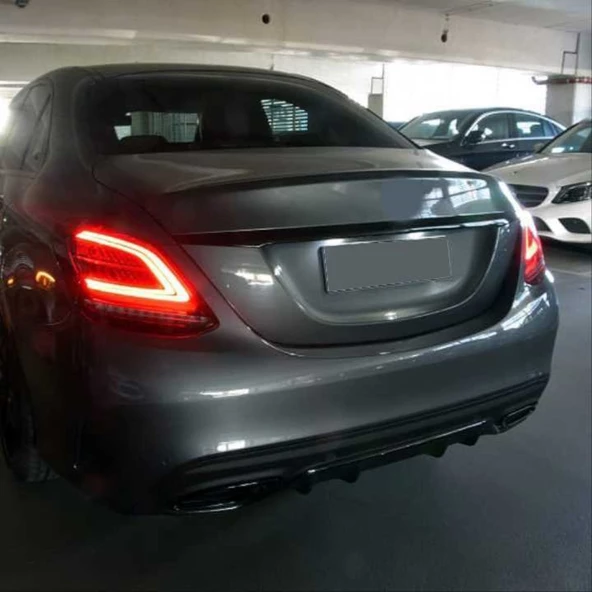 W205 2014-2018 IÇIN UYUMLU LED STOP KIRMIZI - 4