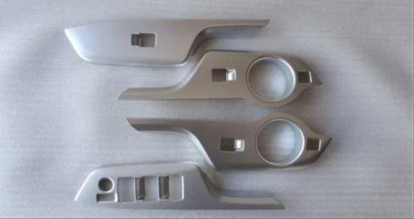 C-HR 2016-2019 IÇIN UYUMLU KAPI KOLÇAK KAPLAMA SILVER (ADVANCE MODEL) ürün görseli 1