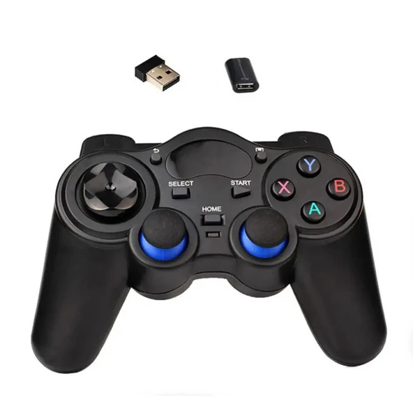 ShopFast 2.4ghz Android Telefon Kablosuz Yeni Nesil Retro Oyun Kolu Gamepad Pc Tv Box Ps3