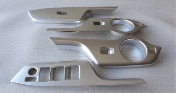 C-HR 2016-2019 IÇIN UYUMLU KAPI KOLÇAK KAPLAMA SILVER (ADVANCE MODEL) - Resim 2
