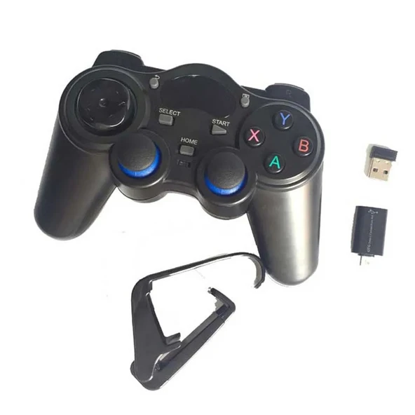 Monozone 2.4ghz Android Telefon Kablosuz Yeni Nesil Retro Oyun Kolu Gamepad Pc Tv Box Ps3 - 10