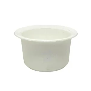 Berber Su Tası Plastik - Beyaz ürün görseli 1