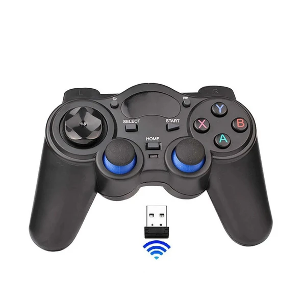 Monozone 2.4ghz Android Telefon Kablosuz Yeni Nesil Retro Oyun Kolu Gamepad Pc Tv Box Ps3 - 11