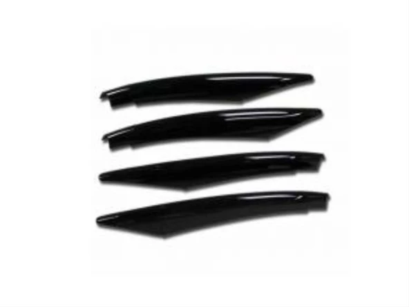 W205 2019+ C SERISI IÇIN SIS KASLARI 4 PARÇA (SIS BIÇAKLARI) (PIANO BLACK) - Resim 6