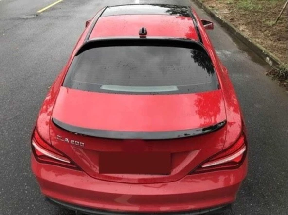 W117 CLA 2013-2019 IÇIN UYUMLU SPOILER - PIANO BLACK (PARLAK SIYAH) - 3