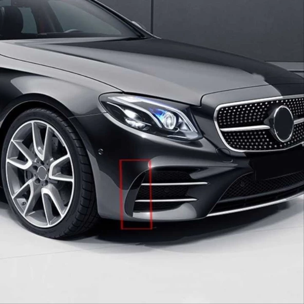 W213 2016-2019 E & C238 COUPE IÇIN E43 ÖN TAMPON BIÇAKLARI - 5