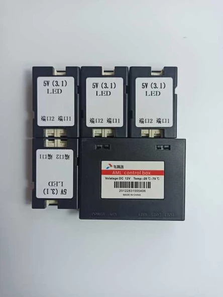 W205 C SERISI IÇIN UYUMLU 64 RENK AMBIANS PAKET  ( 3 RENKTEN 64 RENKE YÜKSELTME) - 6