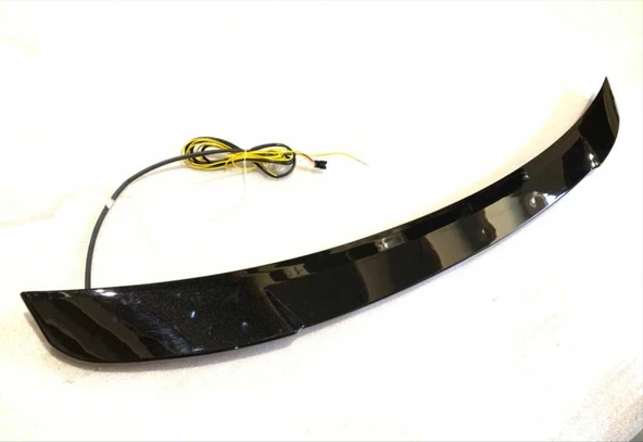 A3 2013-2019 SEDAN IÇIN UYUMLU LED SPOILER  PIANO BLACK (PARLAK SIYAH) - 2