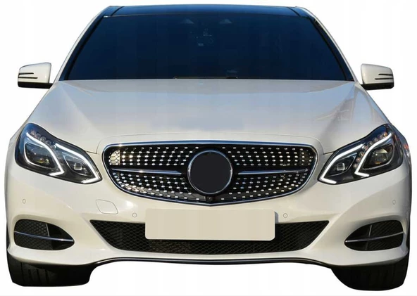 FOR MERCEDES W212 2013-2015 E SERIES DIAMOND FRONT GRILLE (FACELIFT) - 6