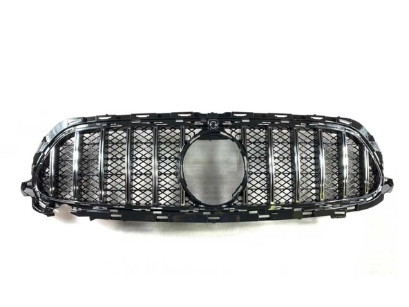 W213 E SERISI IÇIN UYUMLU 2020+ IÇIN UYUMLU GTR PANJUR SILVER- TELLI VERSIYON (MESH STYLE) - 1