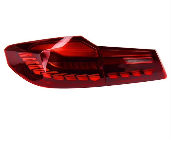2017-2020 G30 IÇIN UYUMLU  DRAGON LED STOP - KIRMIZI - 2
