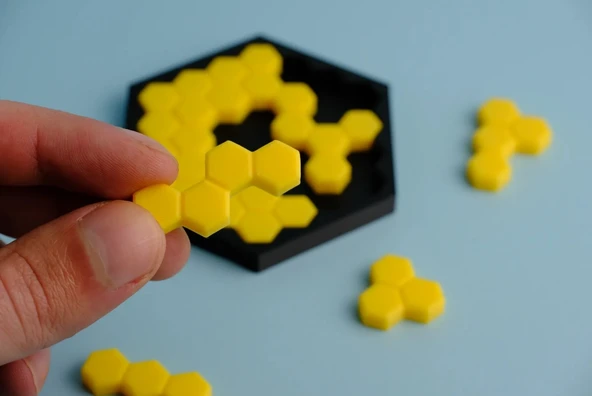 Çocuklar İçin Bal Peteği Bulmaca Puzzle - 5