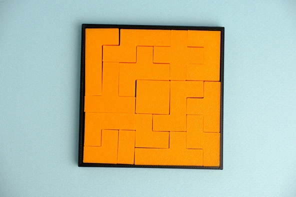 Çocuklar İçin Kare Bulmaca Puzzle - Resim 5