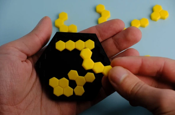 Çocuklar İçin Bal Peteği Bulmaca Puzzle - 6