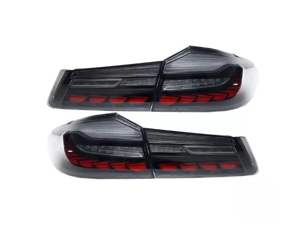 2017-2020 G30 IÇIN UYUMLU  DRAGON LED STOP - SMOKE