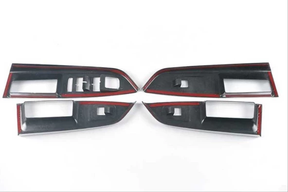 GOLF 8 IÇIN UYUMLU KOLCAK KAPLAMA - SILVER - Resim 2