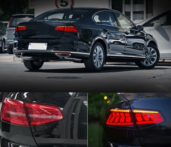 PASSAT B8 IÇIN UYUMLU LED STOP SMOKE - 6