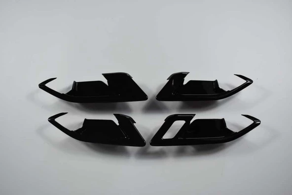 GOLF 8 IÇIN UYUMLU IC KAPI ACMA KOLU KAPLAMA - PIANO BLACK ürün görseli 1